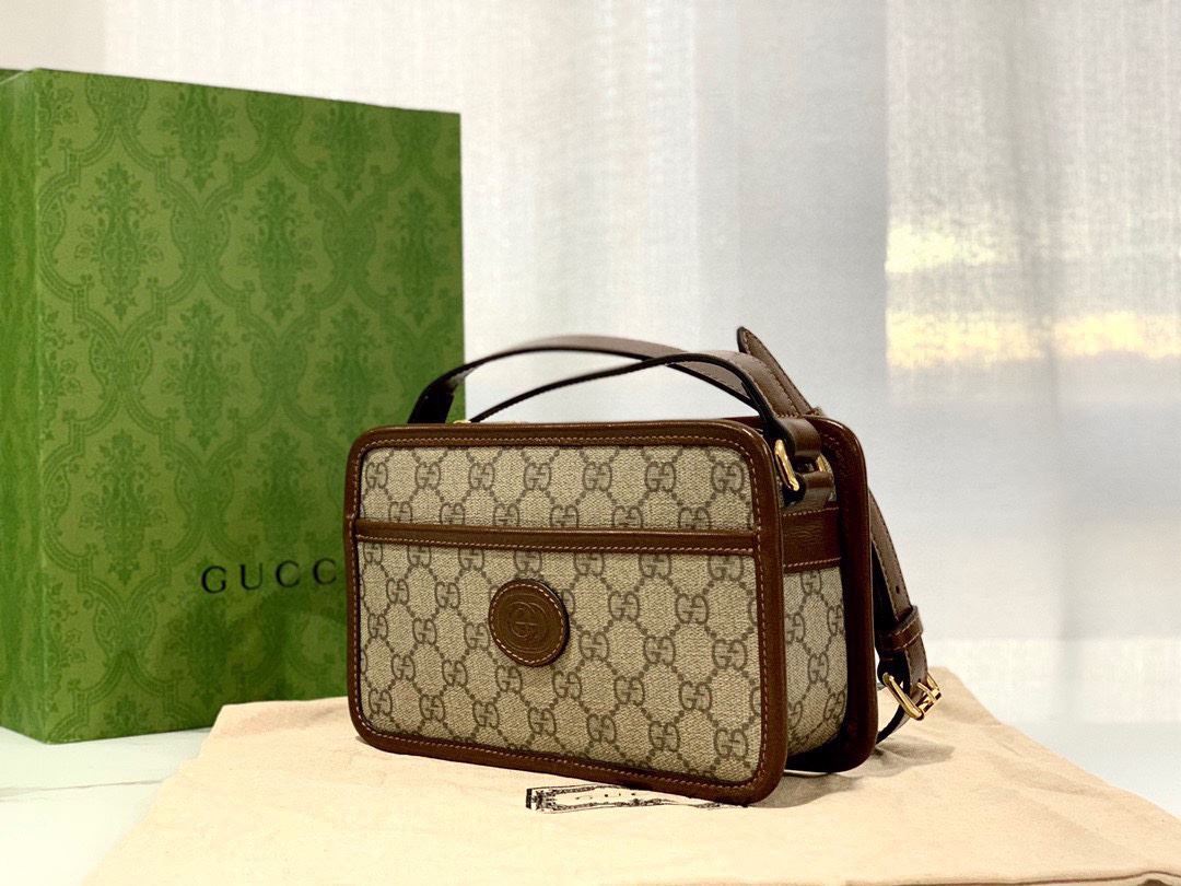 Mini bag with Interlocking G - GB004