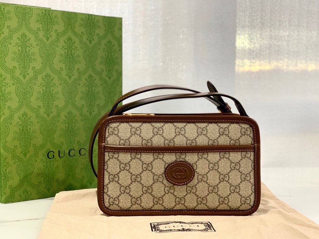 Mini bag with Interlocking G - GB004