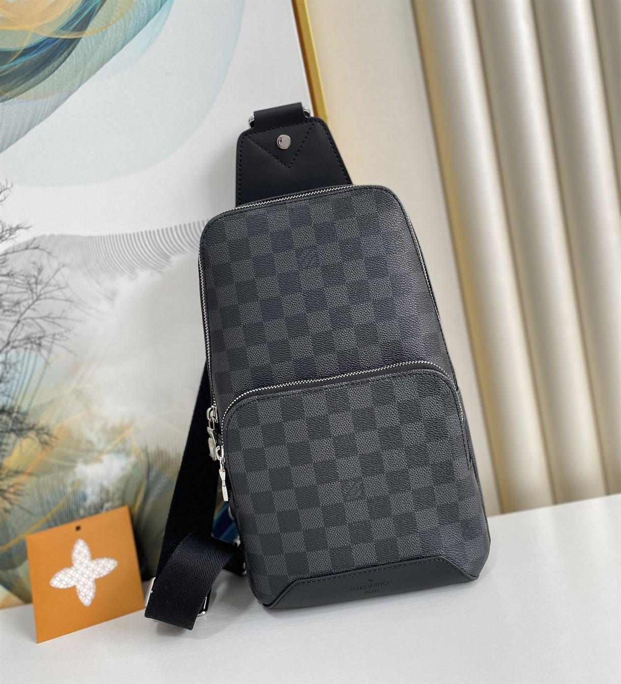 Avenue Sling Bag Damier Graphique canvas – LB030