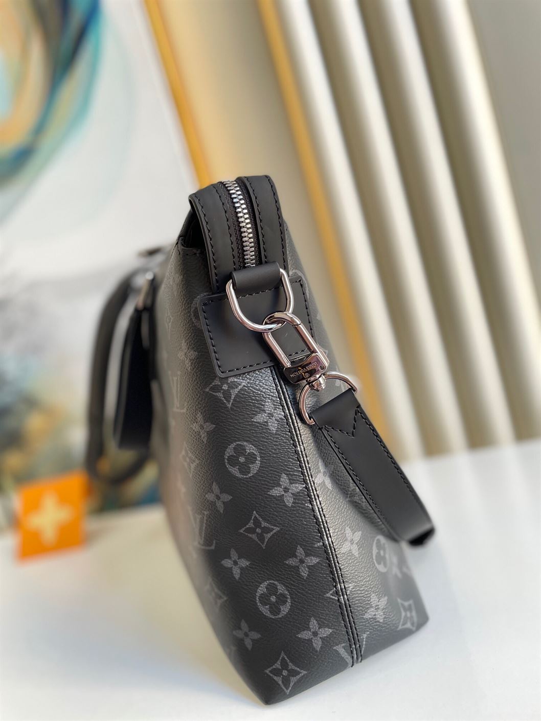 Briefcase Explorer Monogram Eclipse canvas – LB021