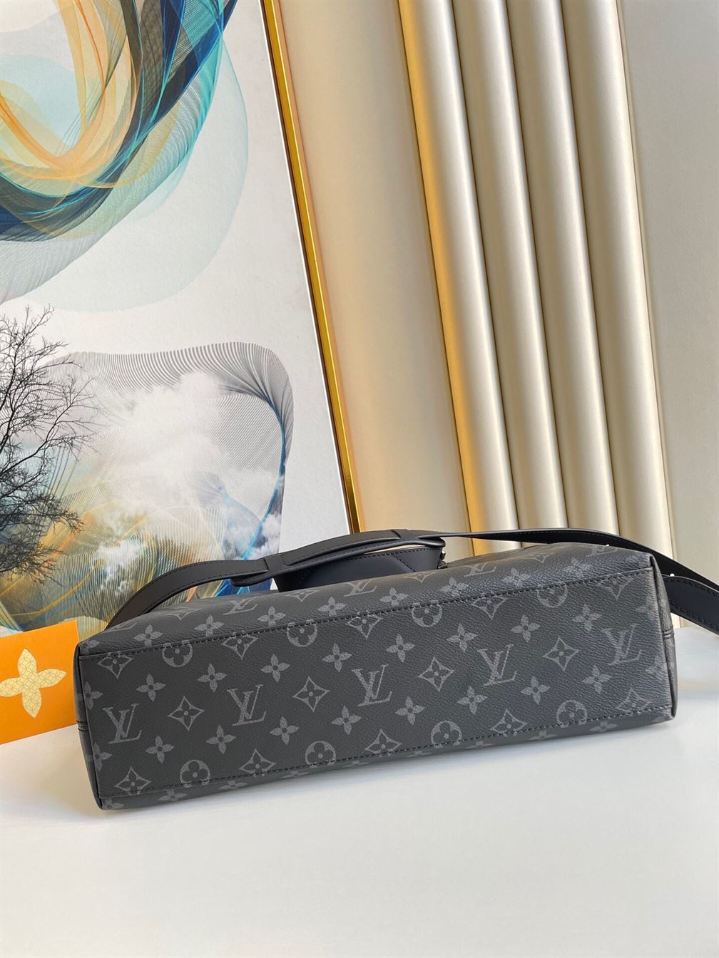 Briefcase Explorer Monogram Eclipse canvas – LB021