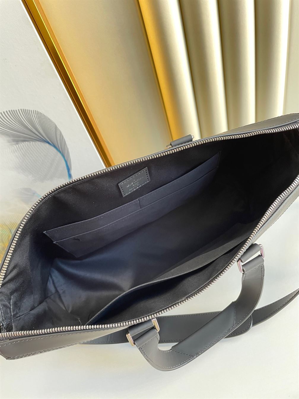 Briefcase Explorer Monogram Eclipse canvas – LB021