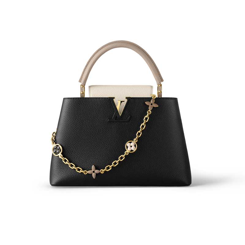 Capucines MM handbag Black – LB001