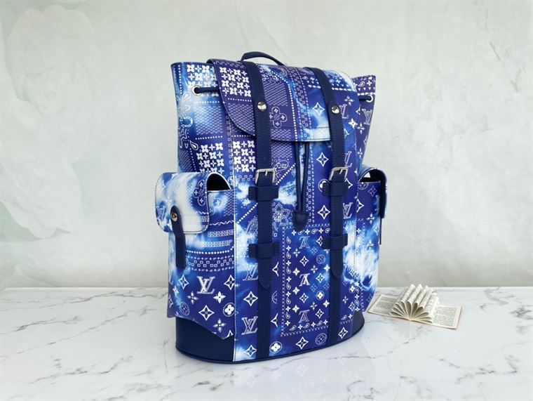 Christopher PM Backpack Blue – LB004