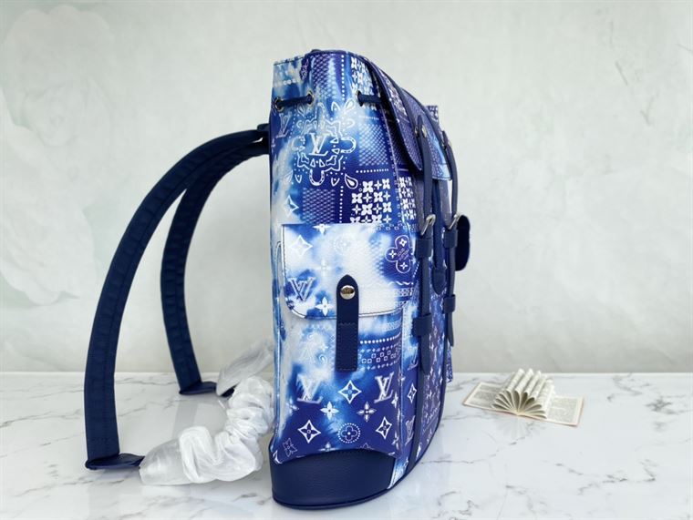 Christopher PM Backpack Blue – LB004
