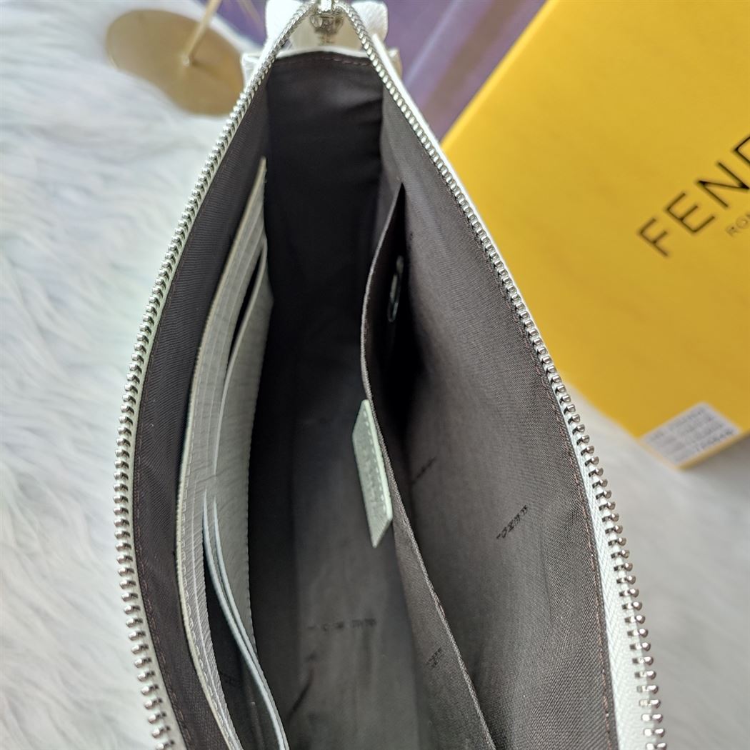 Clutch Pack White FF fabric pouch – FB032