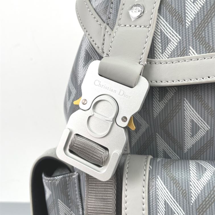 Dior Hit The Road Backpack Gray CD Diamond Canvas – DB014