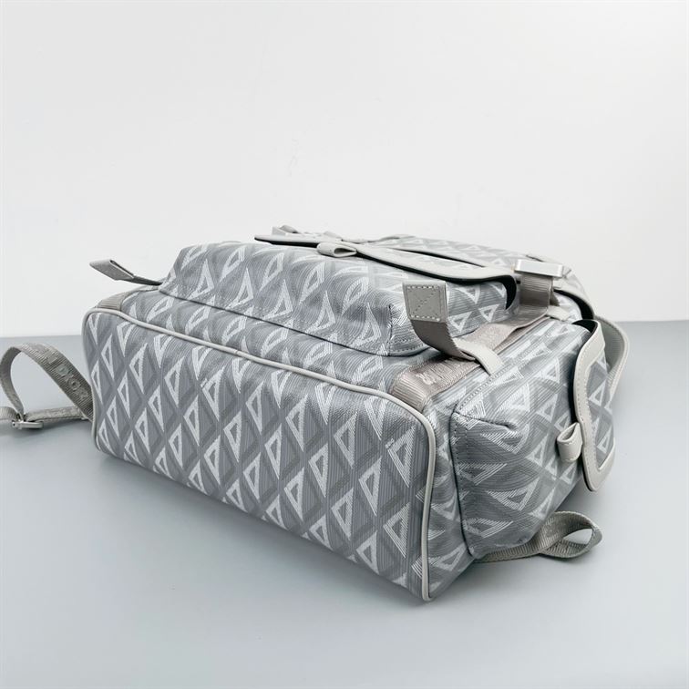 Dior Hit The Road Backpack Gray CD Diamond Canvas – DB014