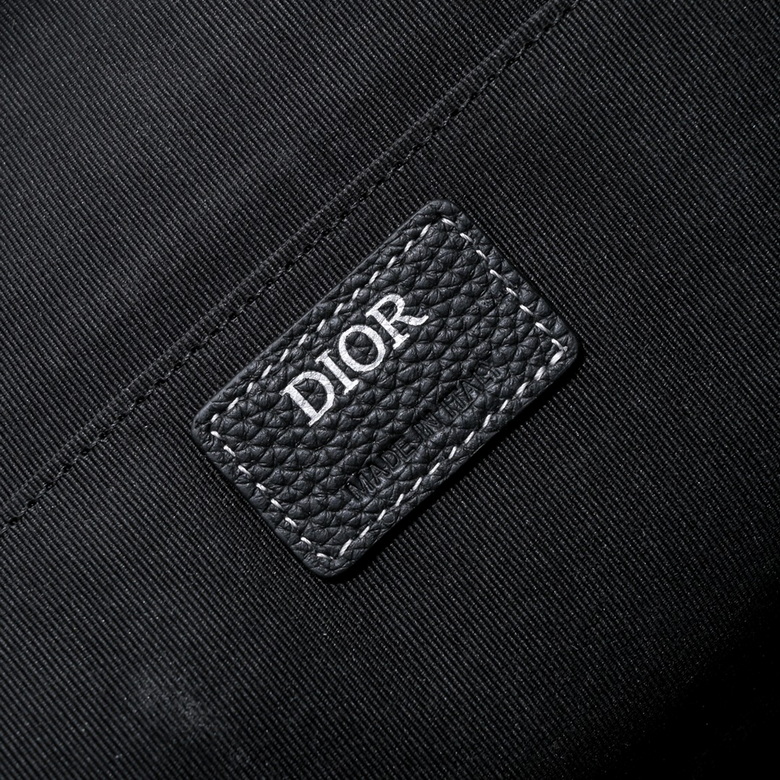 Dior Lingot Briefcase Black Grained Calfskin – DB017