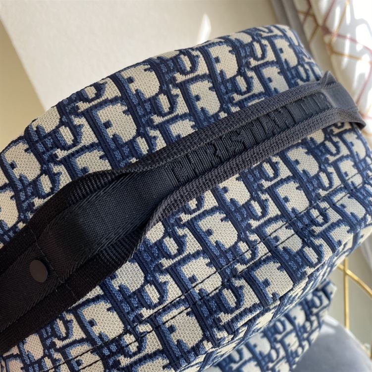 DiorTravel backpack Blue Dior Oblique Jacquard – DB009
