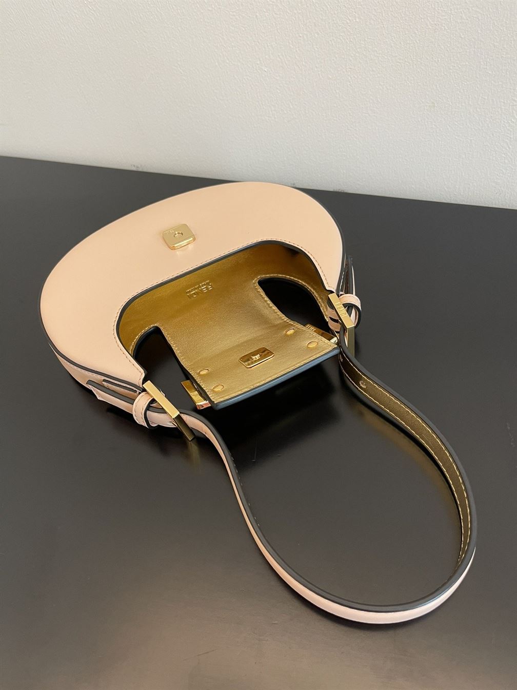 Fendi Cookie Pale pink leather mini bag – FB020