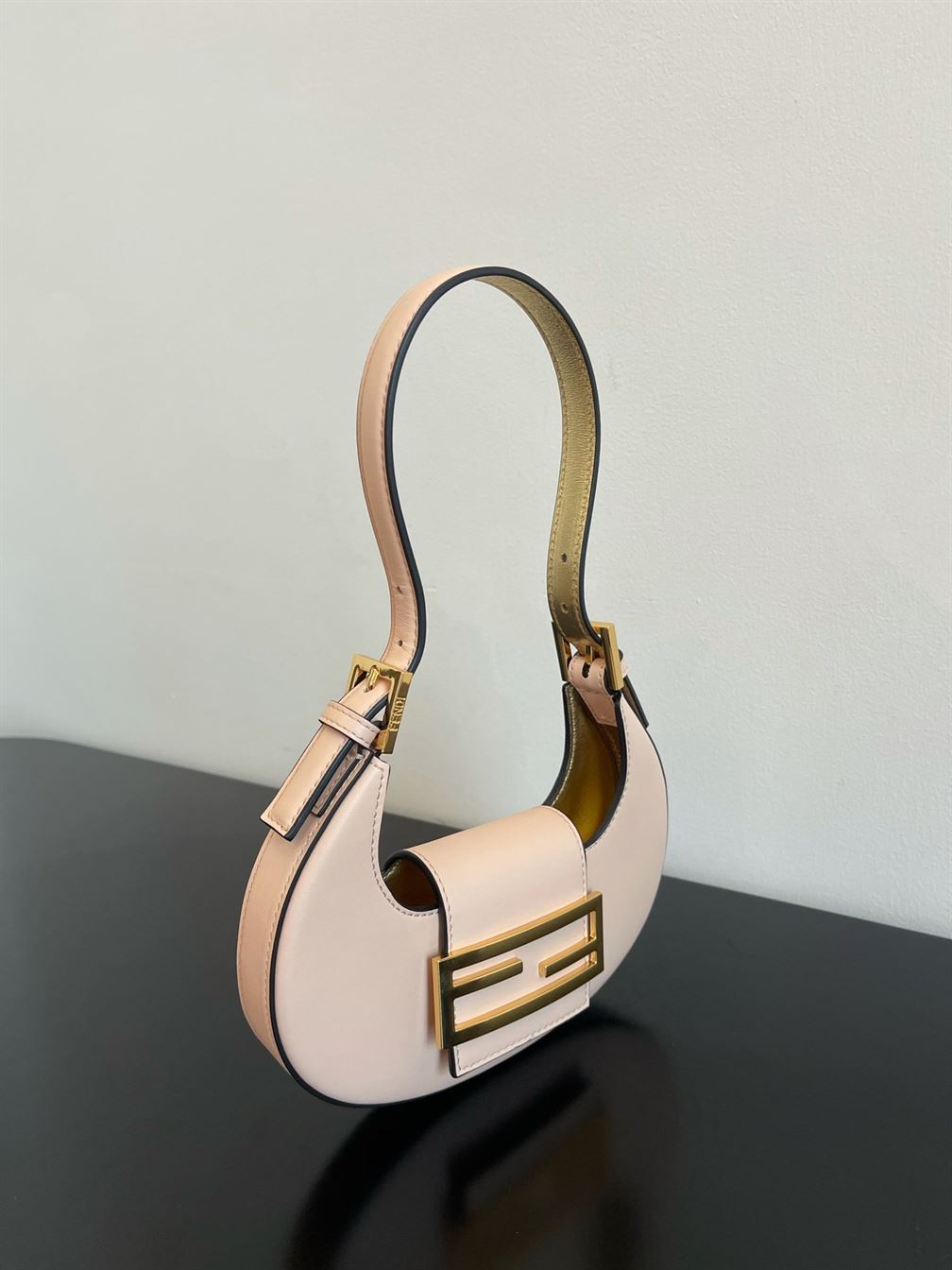 Fendi Cookie Pale pink leather mini bag – FB020