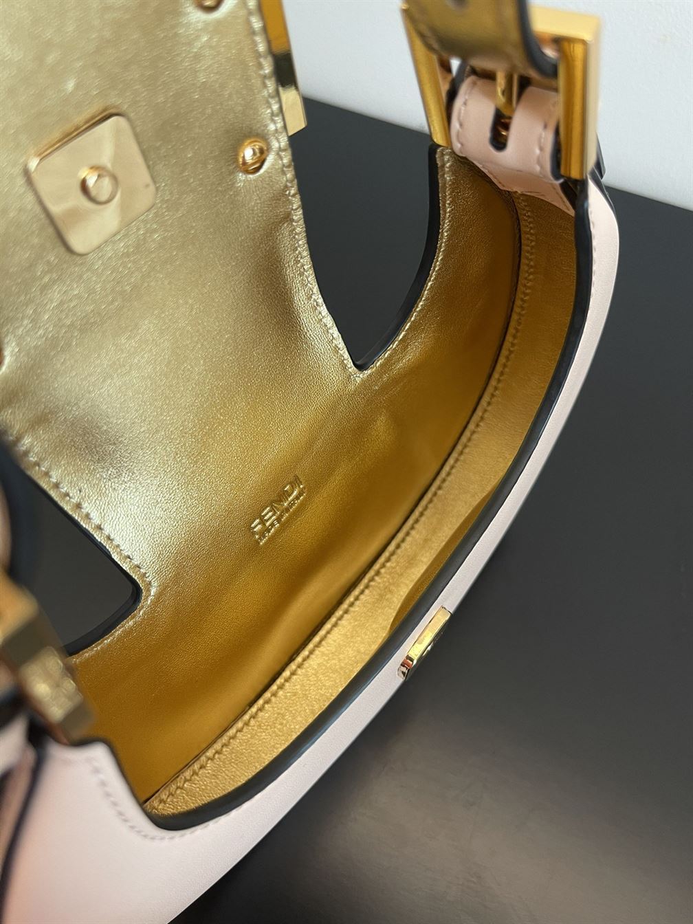 Fendi Cookie Pale pink leather mini bag – FB020