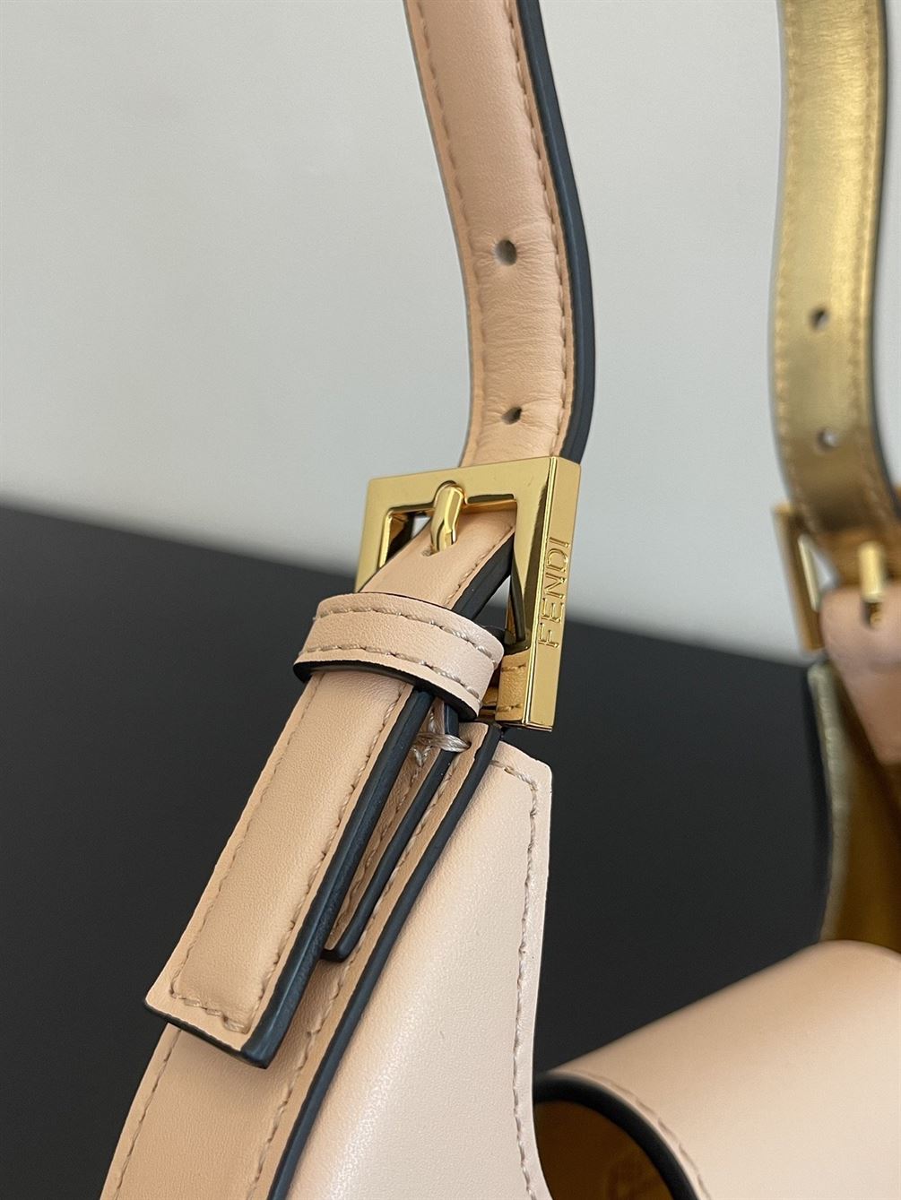 Fendi Cookie Pale pink leather mini bag – FB020
