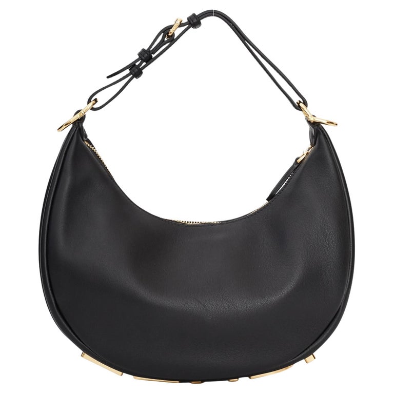 Fendigraphy Small Black leather bag – FB011
