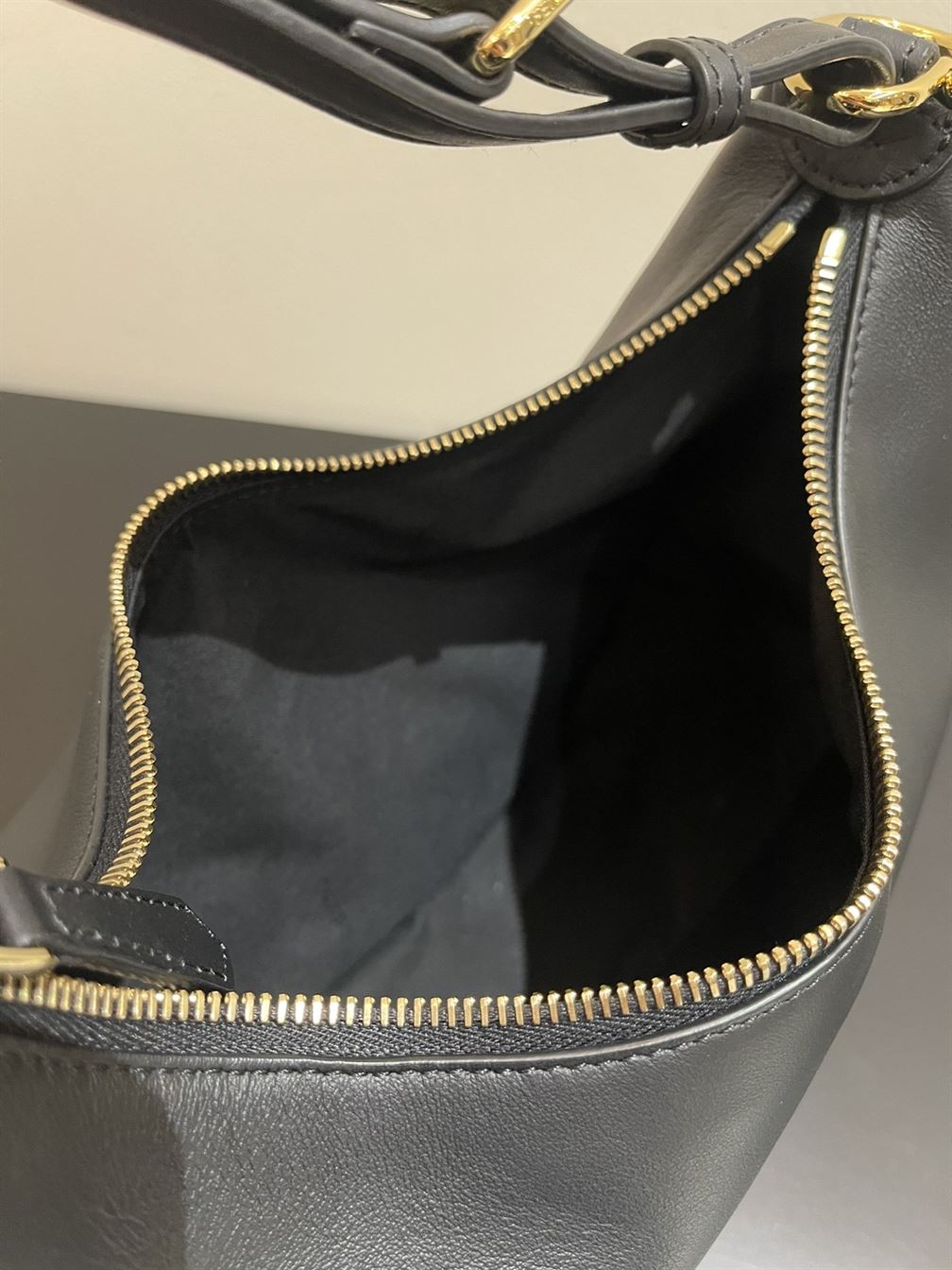 Fendigraphy Small Black leather bag – FB011