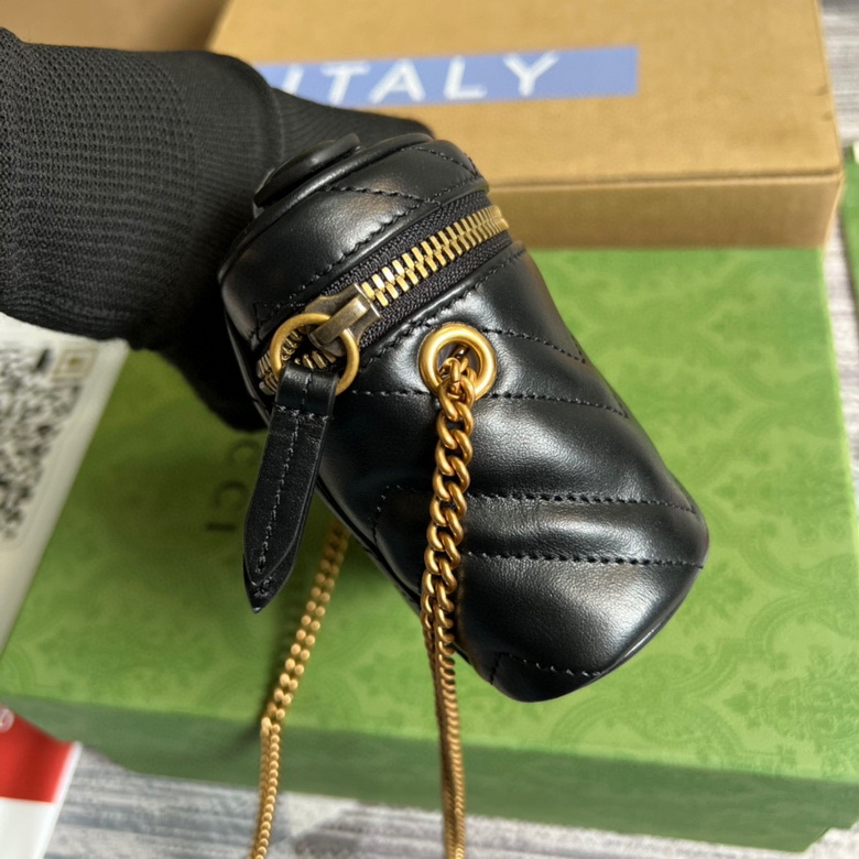 GG Marmont mini top handle bag – GB030