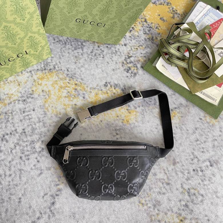 GG embossed belt bag – GB040
