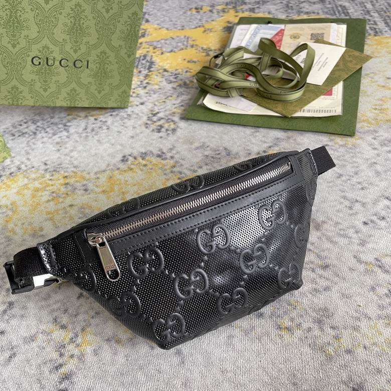 GG embossed belt bag – GB040