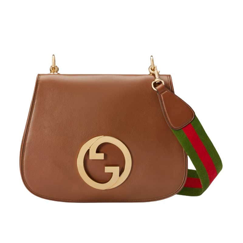 Gucci Blondie medium bag Brown leather – GB039