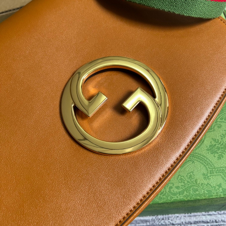 Gucci Blondie medium bag Brown leather – GB039