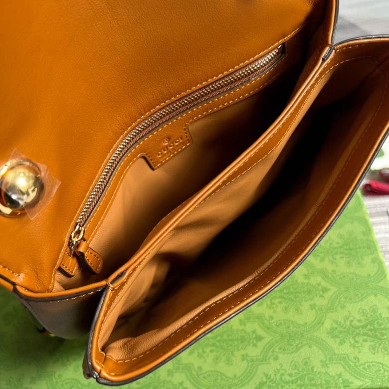 Gucci Blondie medium bag Brown leather – GB039