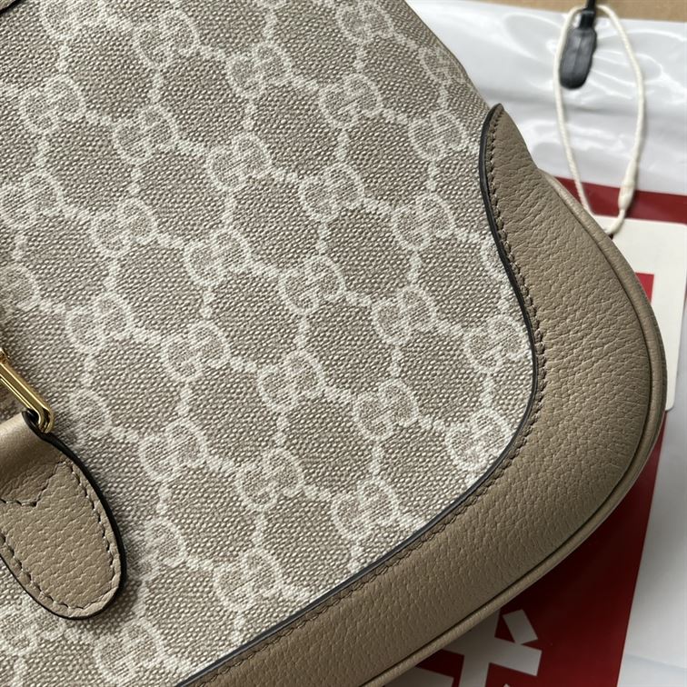 Jackie 1961 small GG shoulder bag Beige and white – GB058