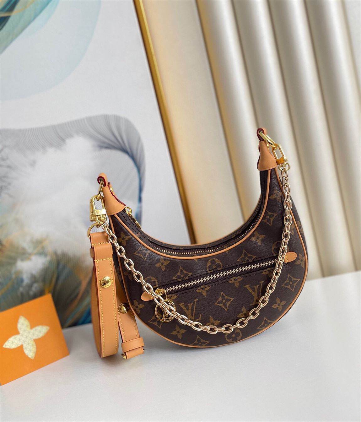 Loop handbag Monogram coated canvas – LB019