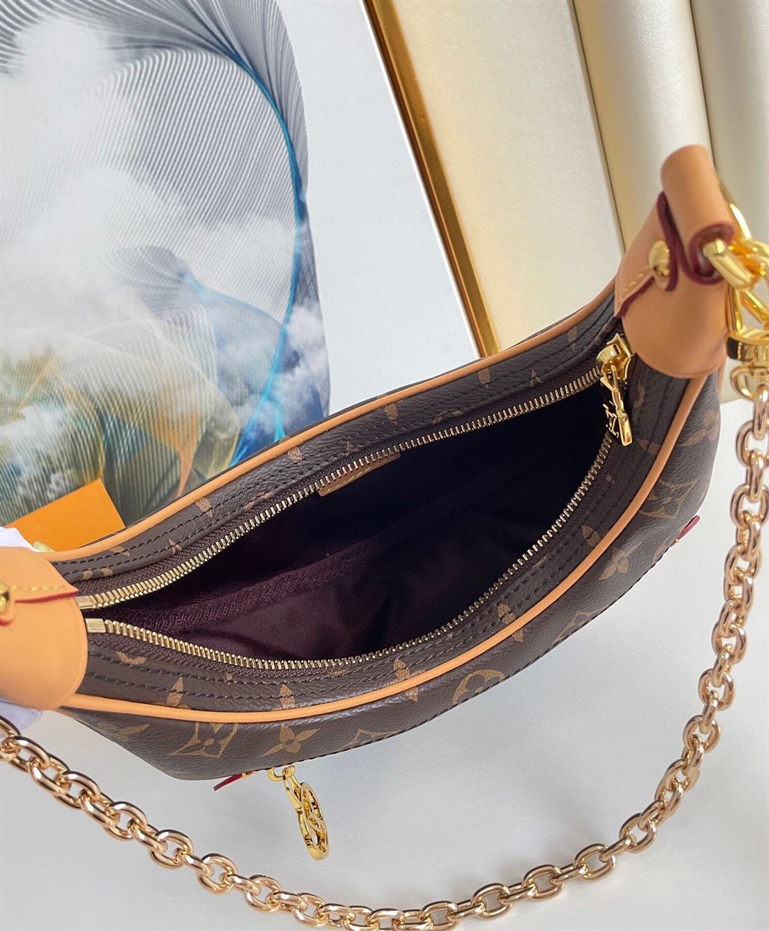 Loop handbag Monogram coated canvas – LB019