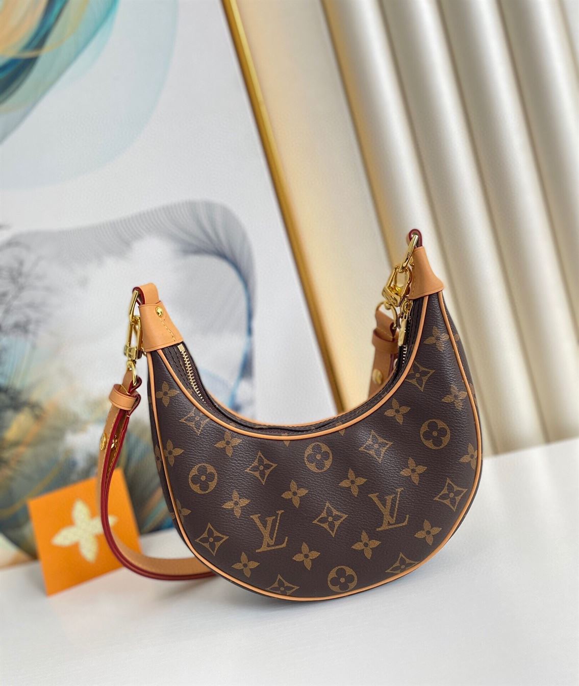 Loop handbag Monogram coated canvas – LB019
