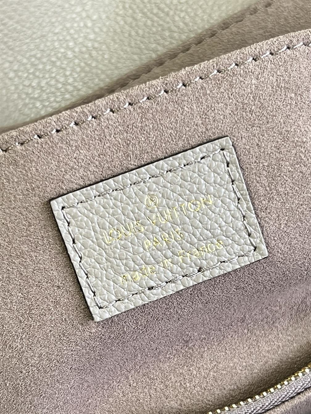 Louis Vuitton Madeleine MM handbag Dove Gray Crème Beige – LB015