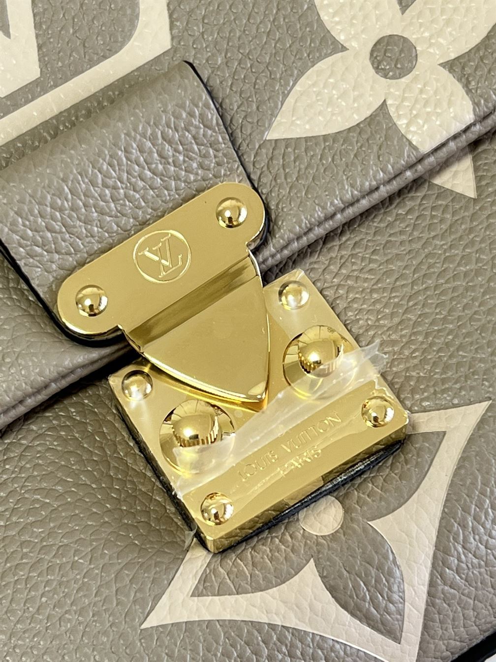 Louis Vuitton Madeleine MM handbag Dove Gray Crème Beige – LB015
