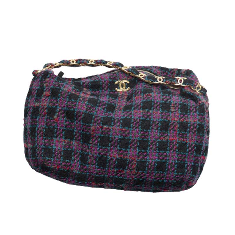 Maxi Hobo Bag Black, Purple, Green & Red – CB006