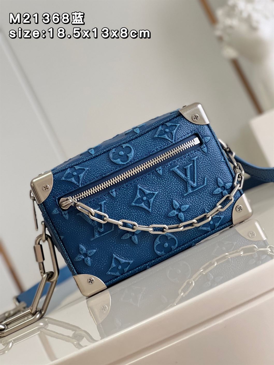 Mini Soft Trunk Denim Blue – LB028