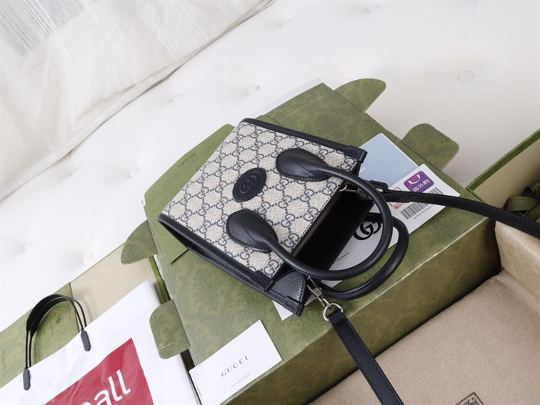 Mini tote bag with Interlocking G – GB016