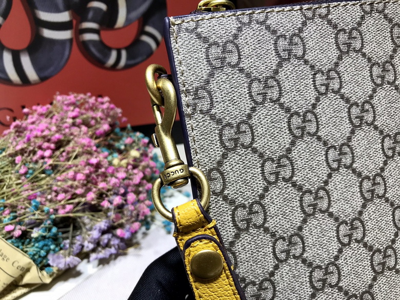 Neo Vintage GG Supreme pouch Beige ebony Canvas – GB061