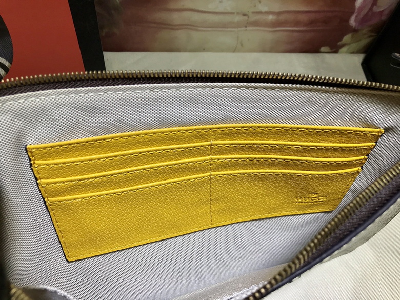 Neo Vintage GG Supreme pouch Beige ebony Canvas – GB061