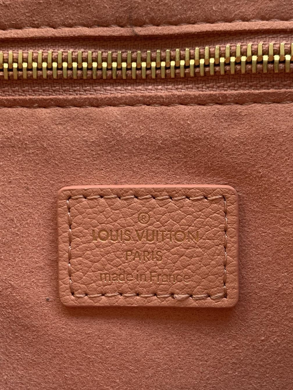Neverfull MM tote bag Monogram Empreinte leather Pink – LB002