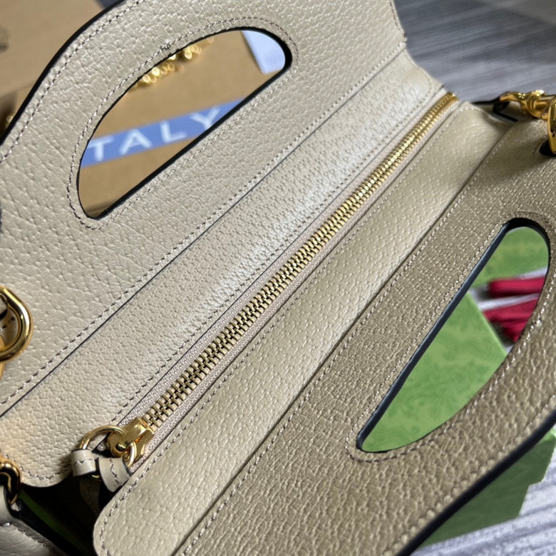 Ophidia GG small tote Beige and white GG Supreme canvas - GB044