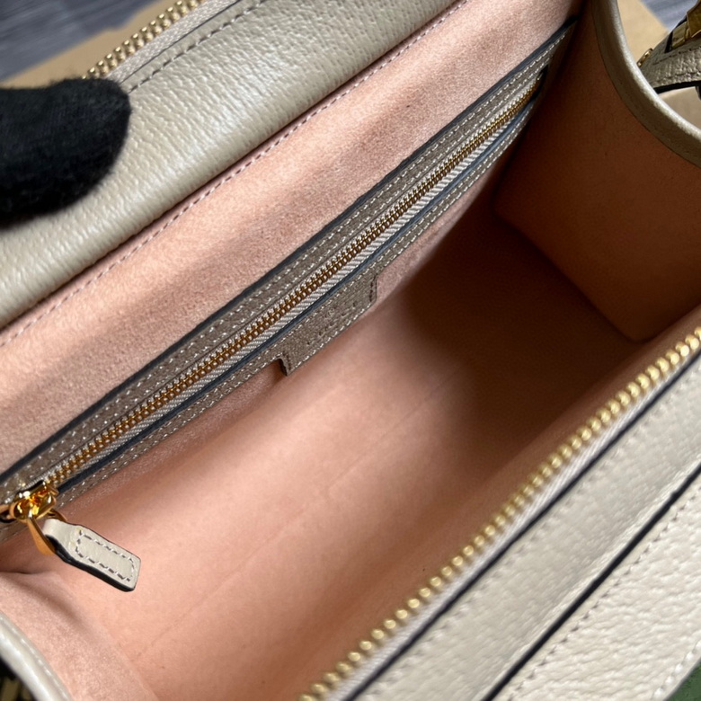 Ophidia GG small tote Beige and white GG Supreme canvas - GB044