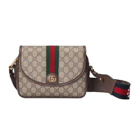 Ophidia mini GG shoulder bag Beige and ebony – GB051