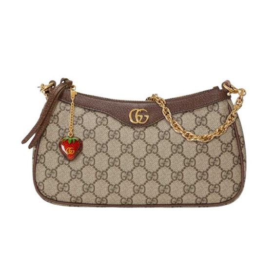 Ophidia small handbag Beige and ebony GG Supreme canvas – GB050