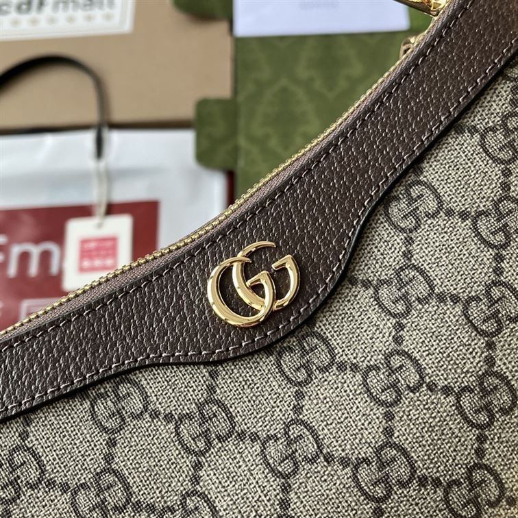 Ophidia small handbag Beige and ebony GG Supreme canvas – GB050