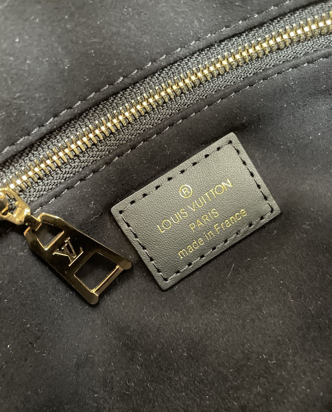 Petite Malle Souple handbag Monogram canvas Black – LB018