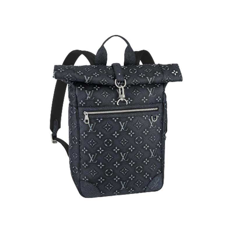 Roll Top Backpack Charcoal – LB005