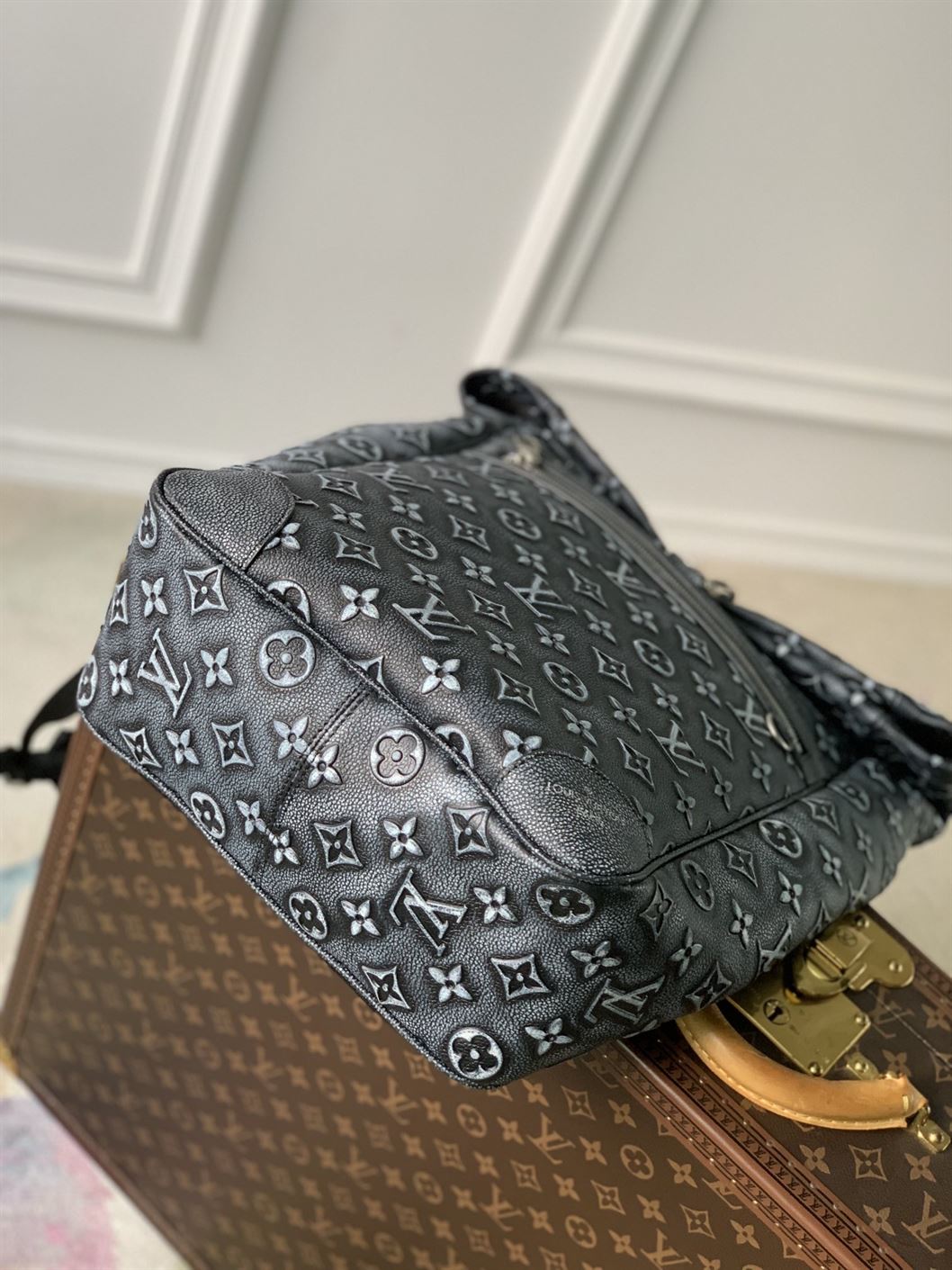 Roll Top Backpack Charcoal – LB005
