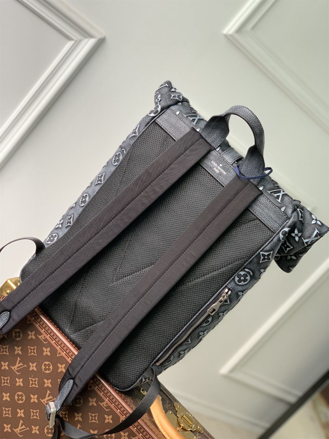 Roll Top Backpack Charcoal – LB005
