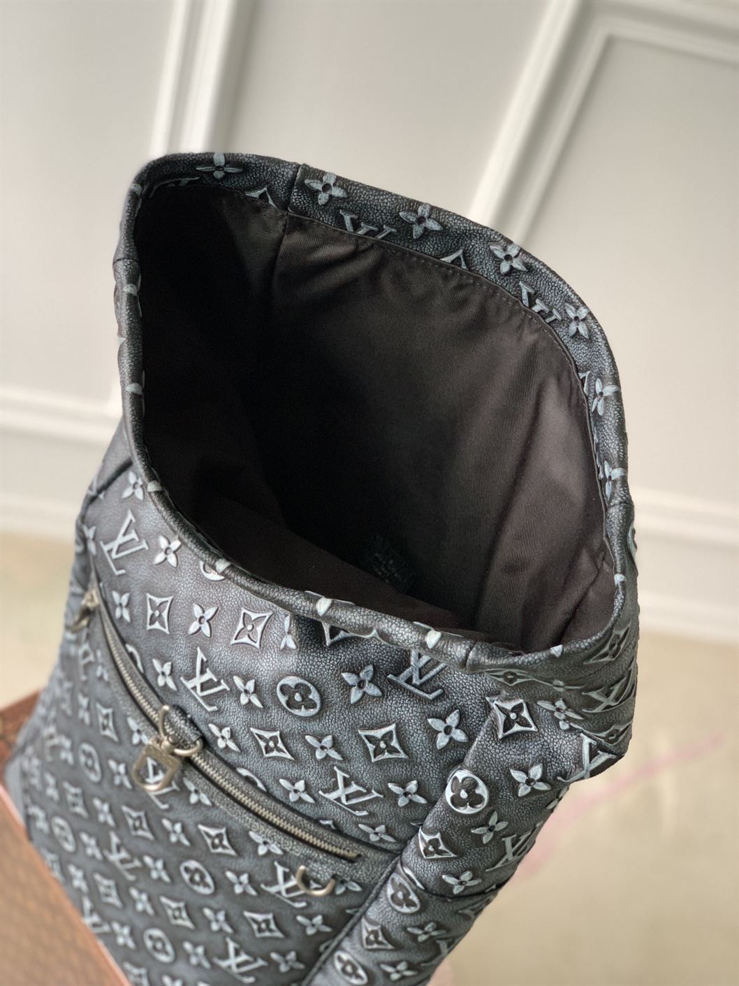 Roll Top Backpack Charcoal – LB005