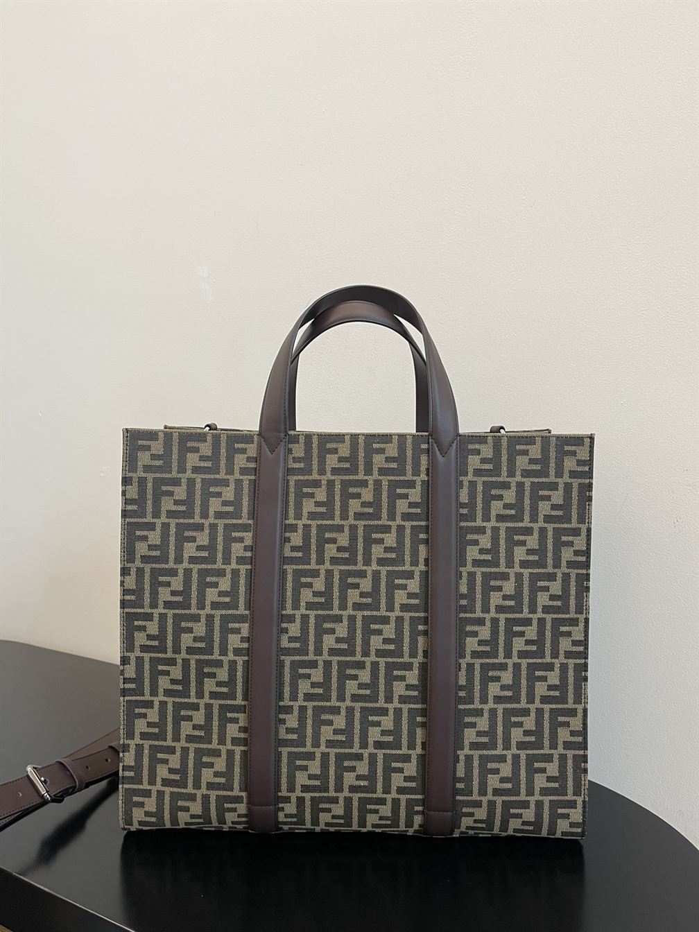 Shopper FF jacquard fabric bag – FB002