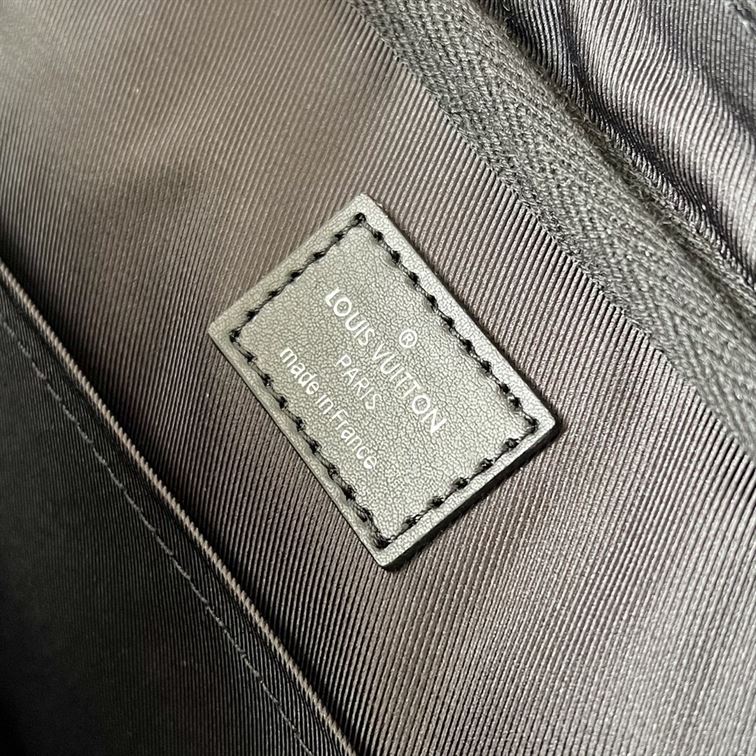 Sirius Briefcase Damier Infini Onyx cowhide leather – LB020